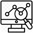 Grafico Analisis Estadistico Icono