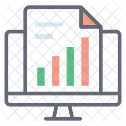 Análisis de datos  Icono