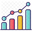 Grafico De Barras Analisis De Datos Infografia Icono