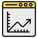 Analisis De Datos Rendimiento SEO Analisis Web Icono