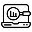 Monitoreo De Negocios Monitoreo De Datos Analisis De Datos Icono