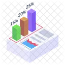 Analisis De Datos Grafico De Negocios Grafico De Datos Icono