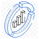 Analisis De Datos Analisis De Negocios Analisis De Graficos Icono