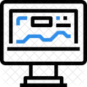 Datos Analisis En Linea Icono
