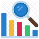 Analisis De Datos Analisis Grafico De Barras Icono