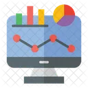 Analisis De Datos Monitor Informe Icon