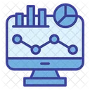 Analisis De Datos Monitor Informe Icon