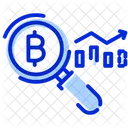 Analisis De Datos De Bitcoin Analisis De Blockchain Analisis De Datos De Blockchain Icono