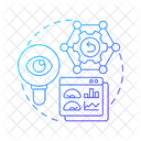 Analizar Devolver Datos Icono