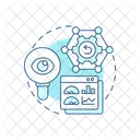 Análisis de datos de retorno  Icono