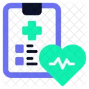 Analisis De Datos De Salud Paciente Laboratorio Icono