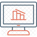 Analisis De Datos En Linea Analisis De Datos Grafico Icono