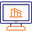 Analisis De Datos En Linea Analisis De Datos Grafico Icono