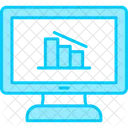 Analisis De Datos En Linea Analisis De Datos Grafico Icono