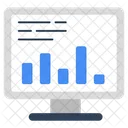 Análisis de datos en línea  Icono