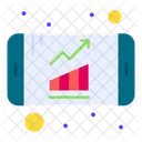 Análisis de datos móviles  Icono