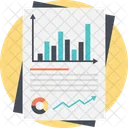 Negocios Analisis Estadistica Icono