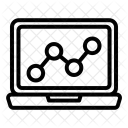 Análisis de gráficos en línea  Icono
