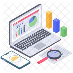 Análisis de informes comerciales  Icono