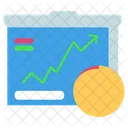 Analisis De Mercado Analisis De Acciones Mercado Icono