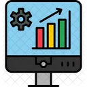 Analisis De Mercado Analisis Datos Icono