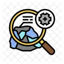 Mineral Analisis Mineria Icono