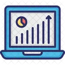 Analisis De Negocios Analisis De Datos Grafico De Crecimiento Icono