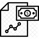 Analisis De Negocios Crecimiento Empresarial Informe Financiero Icono