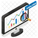 Analisis De Negocios Analisis De Datos Infografia Icono