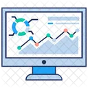 Analisis De Negocios En Linea Analisis De Negocios Infografias De Negocios Icono