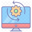 Analisis De Optimizacion Engranaje LCD Icono