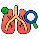 Análisis de pulmones  Icono