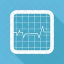 Analitica Diagrama Ecg Icono