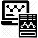 Grafico De Tendencias Analisis De Tendencias Estadisticas Icon