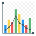 Crecimiento De Datos Crecimiento Empresarial Analisis De Datos Icono