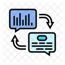 Texto Voz Onda Icono