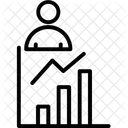 Analisis Diagrama Grafico De Lineas Icon