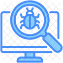 Escaneo Busqueda Y Analisis De Virus Icono