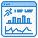 Analisis De Ejecucion En Linea Ejecucion De Aplicacion Web Ejecucion De Aplicacion Icono