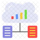 Nube Analisis Estadisticas Icono