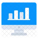 Analisis De Datos Estadisticas En Linea Infografia De Datos Icono