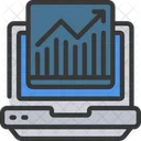 Analisis En Linea Analisis Grafico De Barras Icon