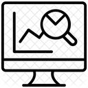 Analisis En Linea Analisis Estadistico Evaluacion Empresarial Icono
