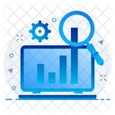 Analisis En Linea Analisis Infografias Icono