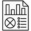 Estadistica Analisis Evaluacion Icono