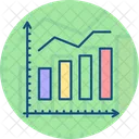 Analisis Diagrama Informe Financiero Icono