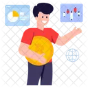 Análisis financiero  Icono