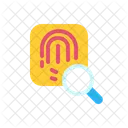 Analisis Forense Digital Ciberseguridad Investigacion Icono