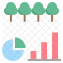 Análisis forestal  Icono