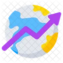Analisis Global Estadisticas Globales Infografia Global Icono